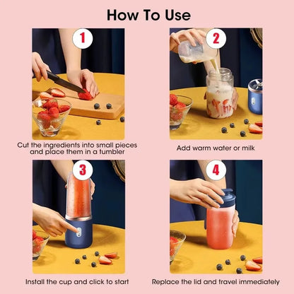 Markeva MiniBlend – Mini Portable Rechargeable Blender